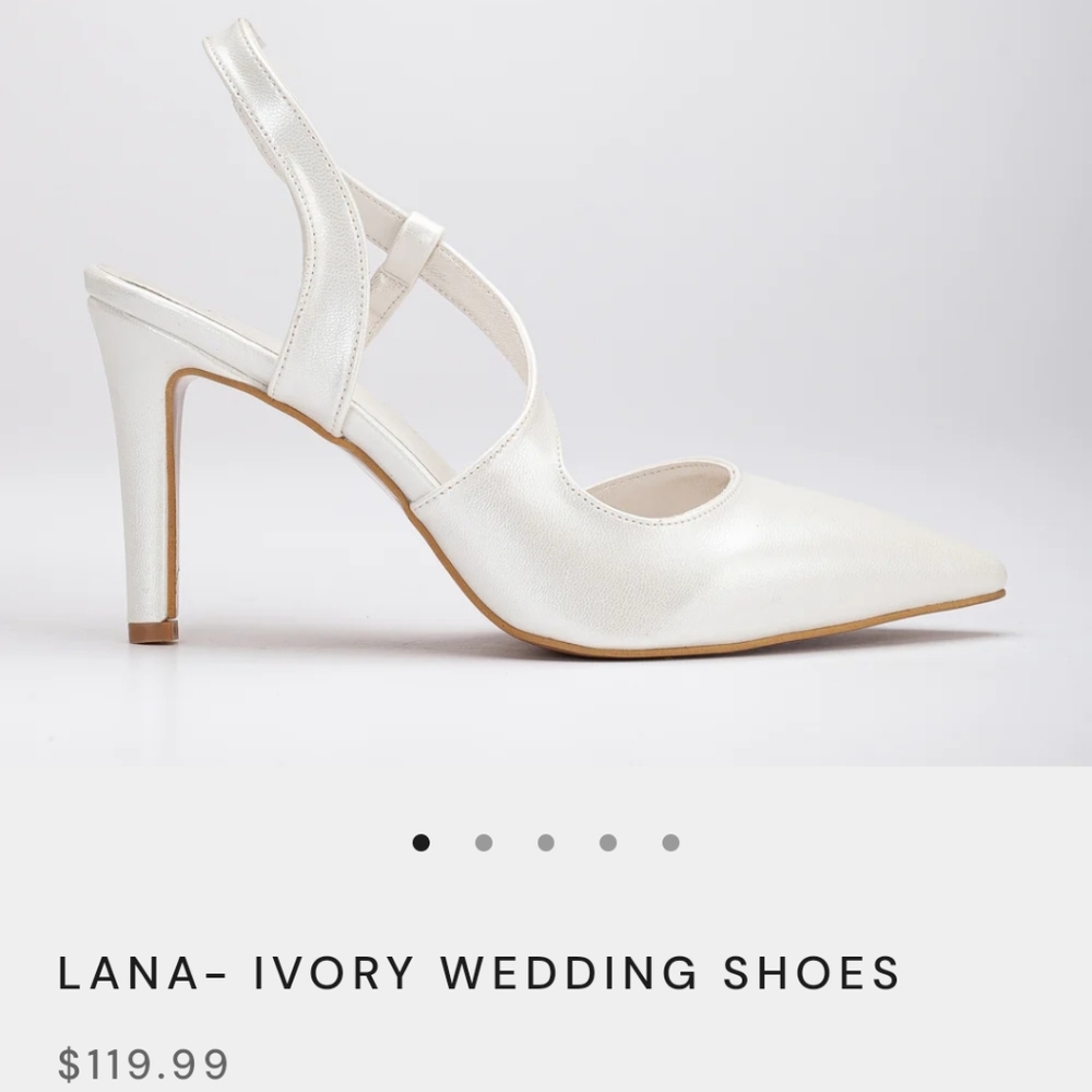Ivory Bridal Heels BRAND NEW Forever & Always